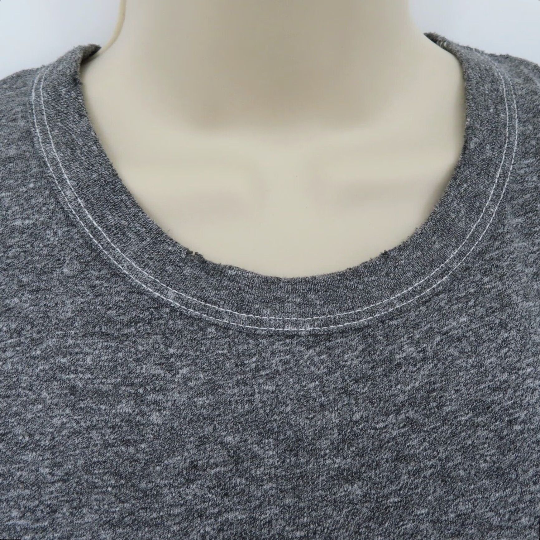 THE GREAT VINTAGE The Great Womens 1 Gray Peplum Sleeveless Distressed Hem Tank Top Blouse Shirt Size XS / US 0-2 / IT 36-38 - 3 Thumbnail