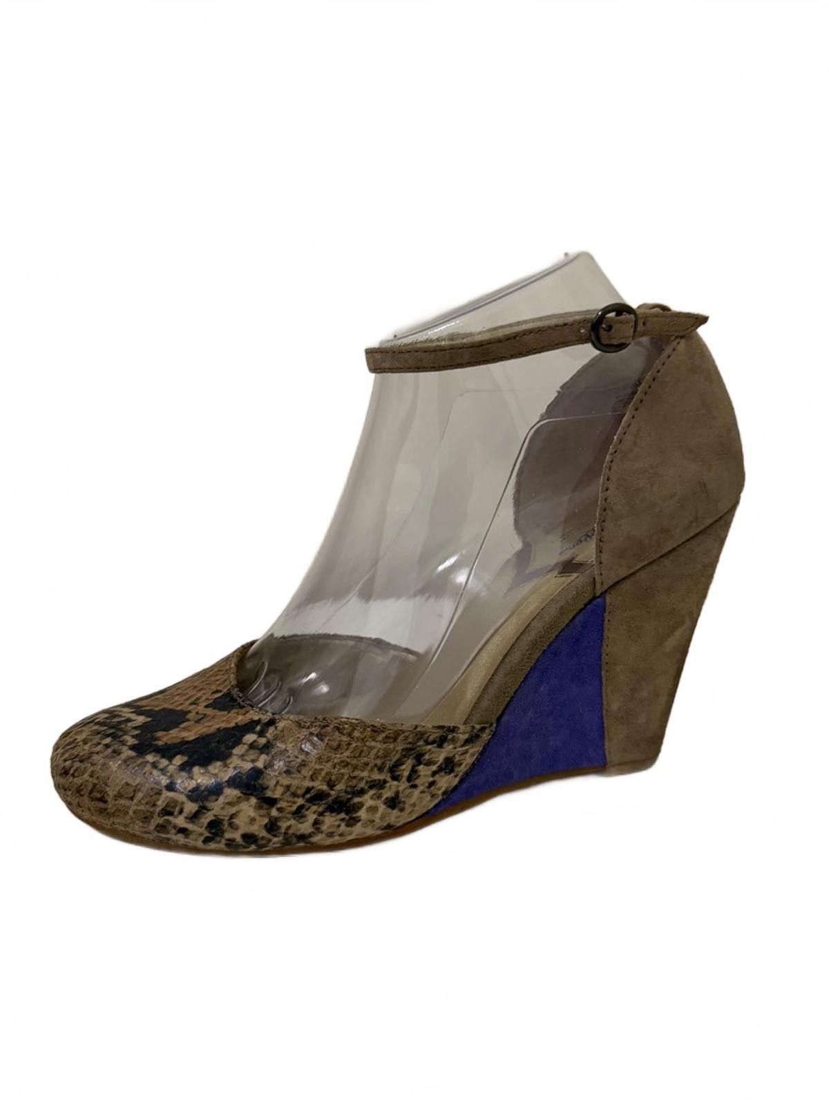 Other SEYCHELLES Color Block Wedge with Ankle Strap Size US 8 / IT 38 - 1 Thumbnail