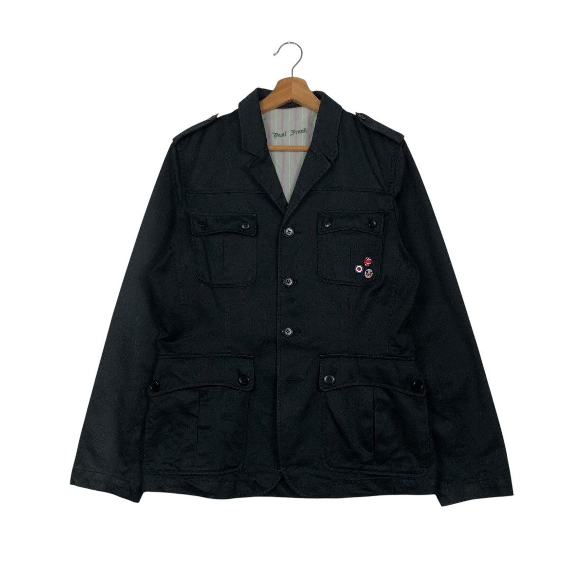Hysteric Glamour 📌Biker Jacket Double Collar Paul Frank Size US L / EU 52-54 / 3 - 2 Thumbnail