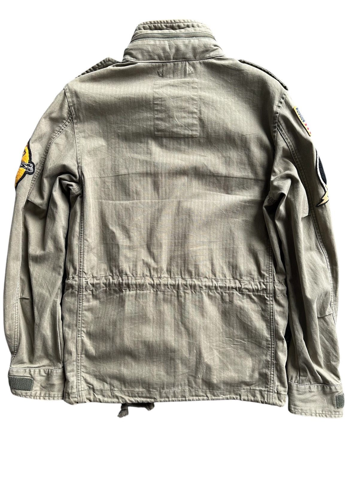 Denim & Supply Ralph Lauren × Polo Ralph Lauren × Ralph Lauren Ralph Lauren Military Jacket M-65 Skull Patch Size US XS / EU 42 / 0 - 5 Thumbnail