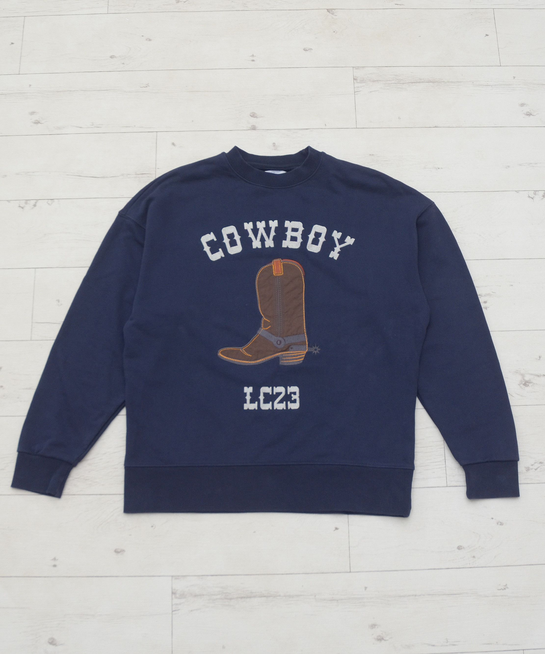 Cowboy Equipment × LC23 LC23 COWBOY SWEATSHIRT made in Itally Big 3D Logo Size US M / EU 48-50 / 2 - 1 Thumbnail