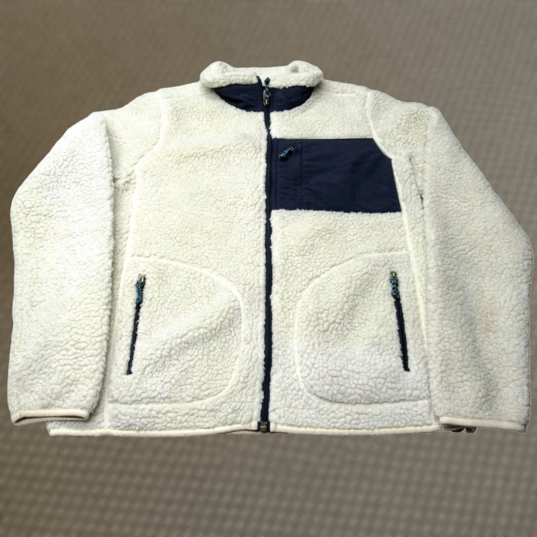 Burton Burton Jacket Womens Small Cream Bombay Deep Pile Sherpa Fleece Full Zip Size S / US 4 / IT 40 - 1 Thumbnail