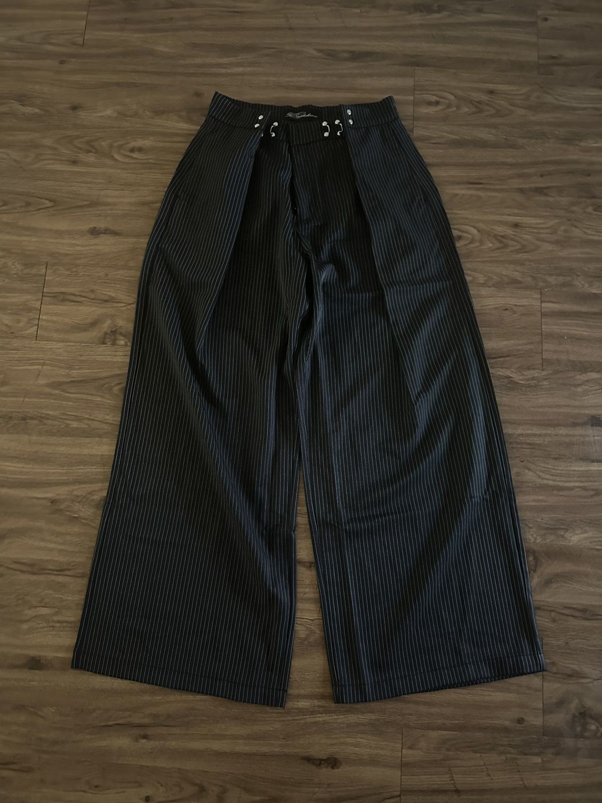 basketcase gallery CALDWELL pinstripe slacks | Grailed