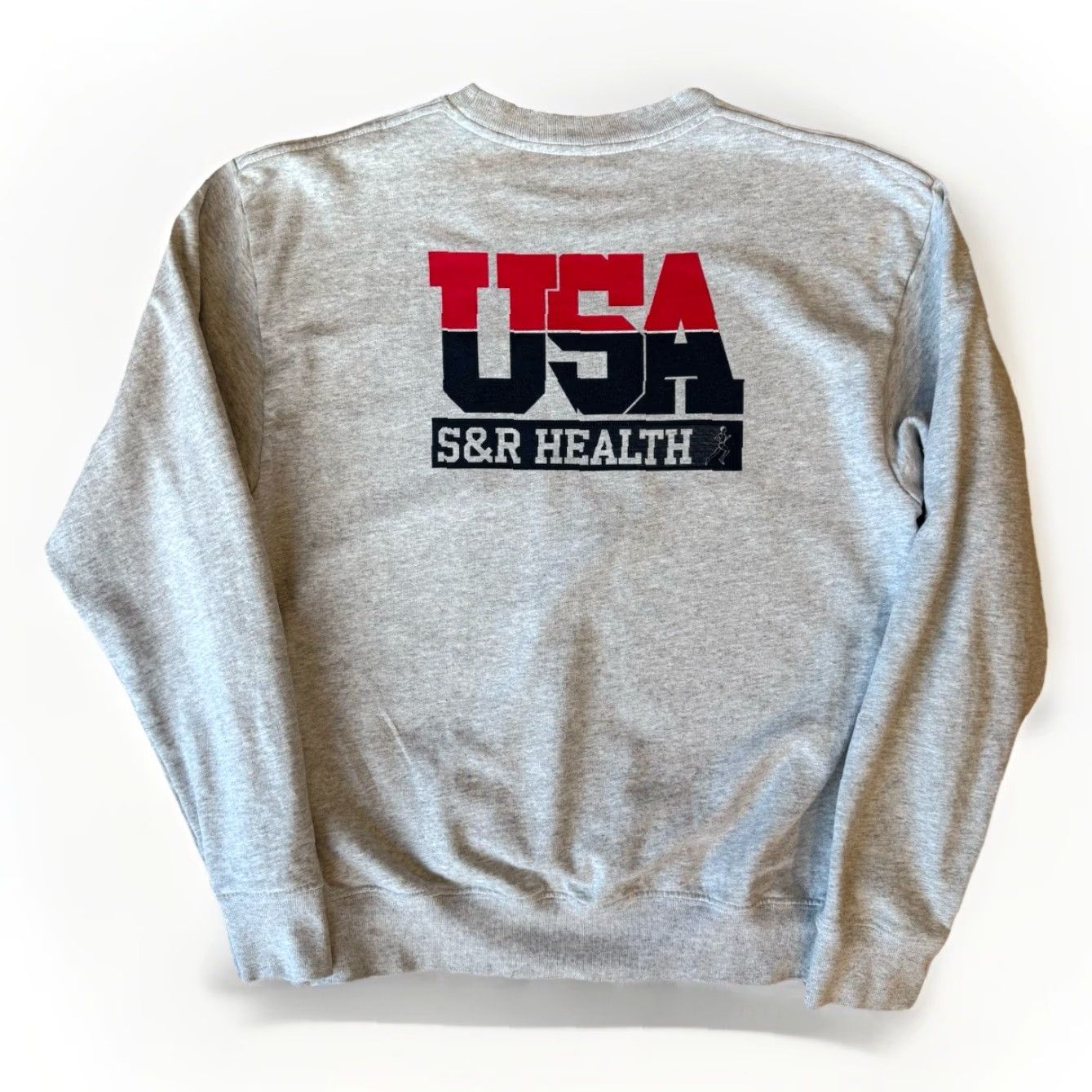 Sporty & Rich Sporty & Rich Sweatshirt Women’s Small Gray Athletic Logo Sweatshirt Size S / US 4 / IT 40 - 2 Thumbnail