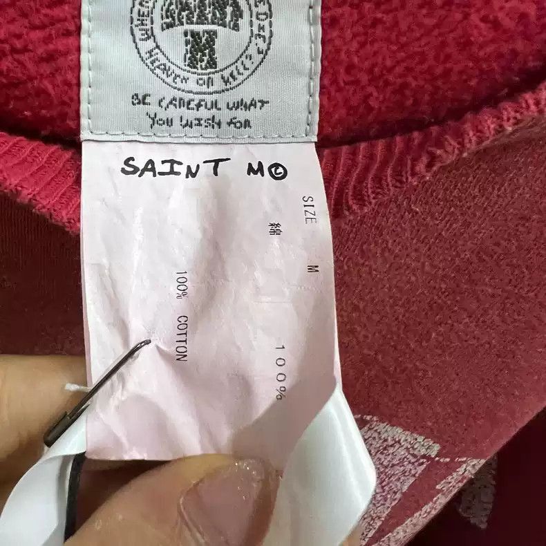 Saint Michael Saint Michael Saint Michael Letter printed logo sweater-25 Size US M / EU 48-50 / 2 - 4 Thumbnail