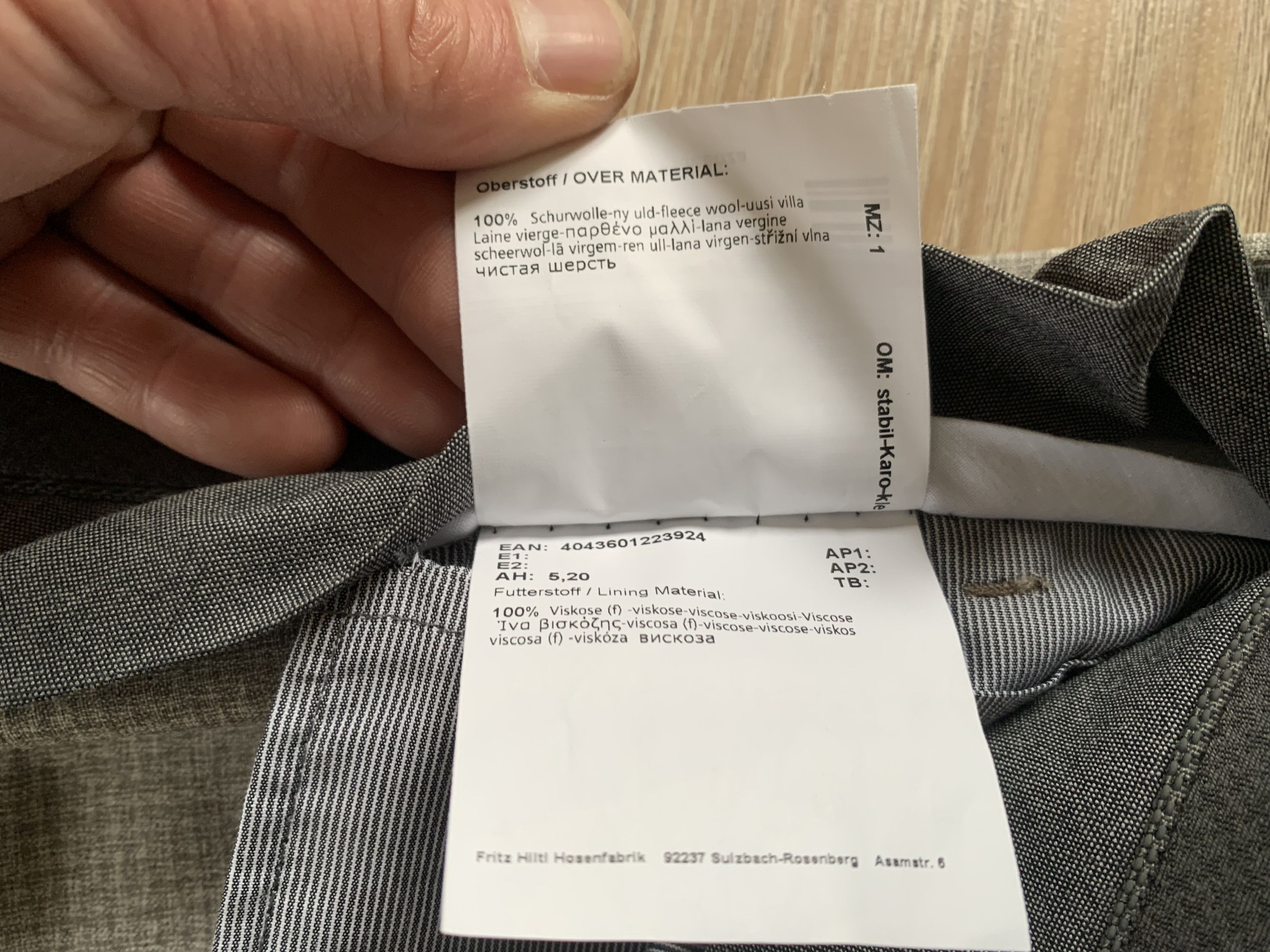 Other Hiltl Piacenza Grey Tailored Trousers Size US 36 / EU 52 - 9 Thumbnail