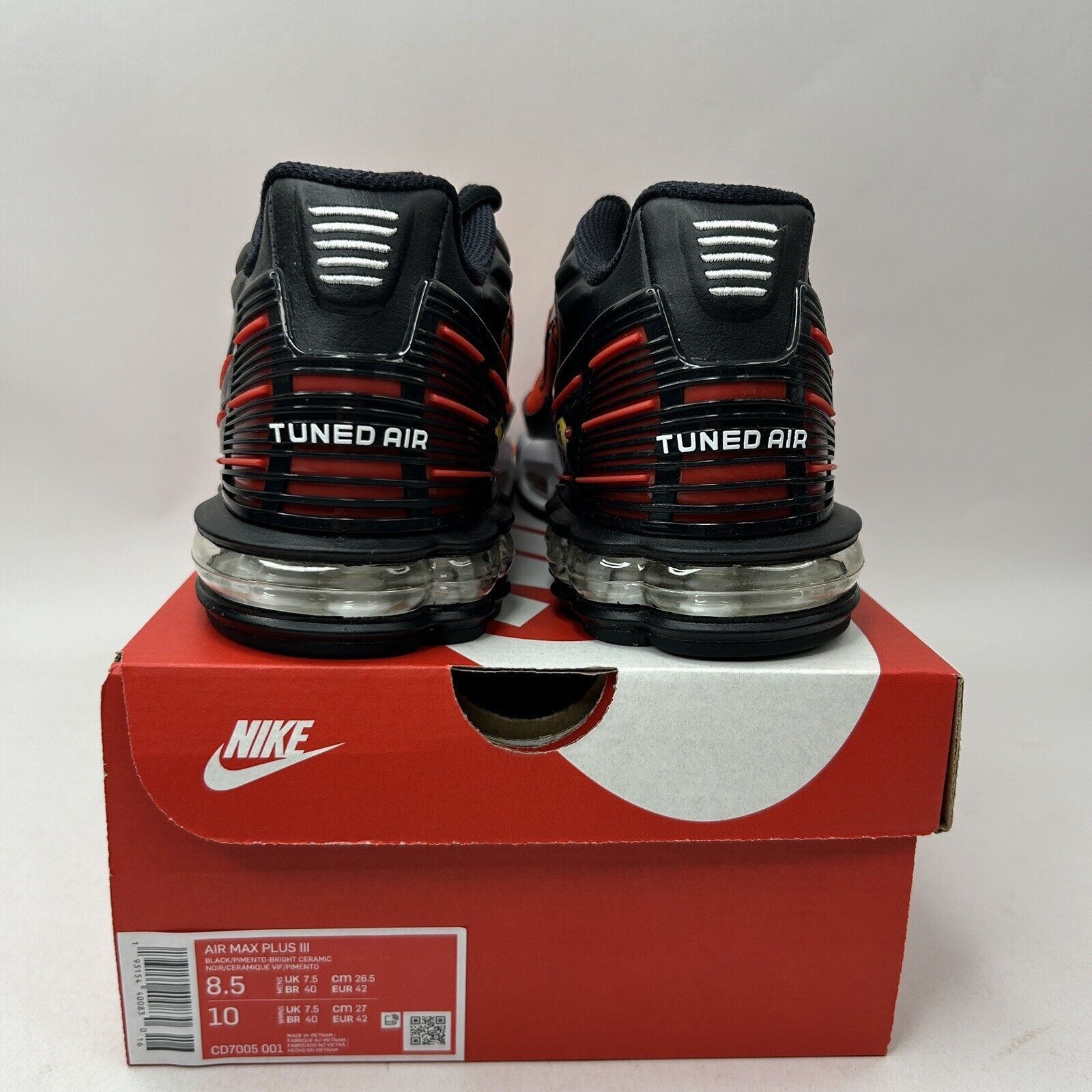 Nike Nike Shoes Air Max Plus III 3 “Black Orange Tiger” 2023 Size US 8.5 / EU 41-42 - 4 Thumbnail