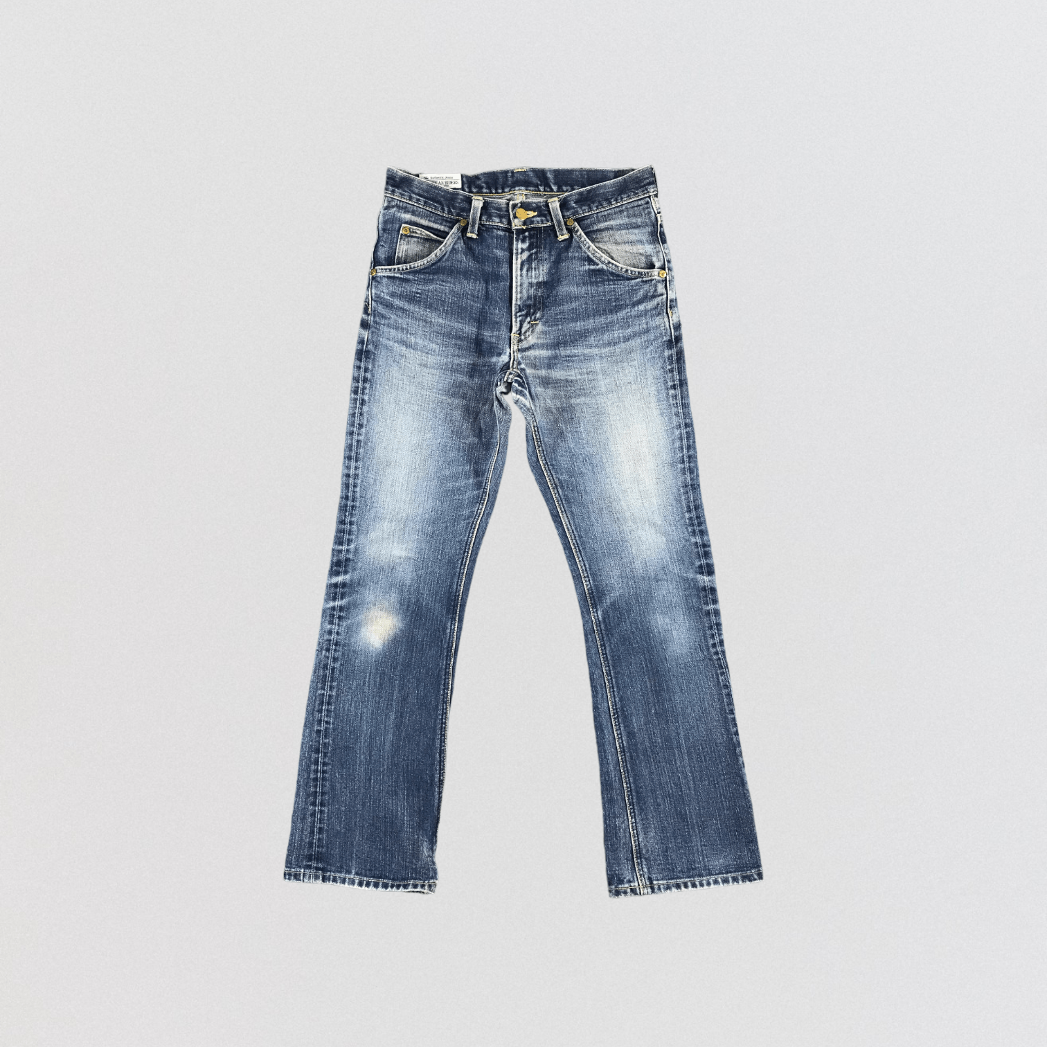 Lee × Vintage Vintage Blue Wash Lee Flare Jeans-JM1910 Size US 26 / EU 42 - 1 Thumbnail