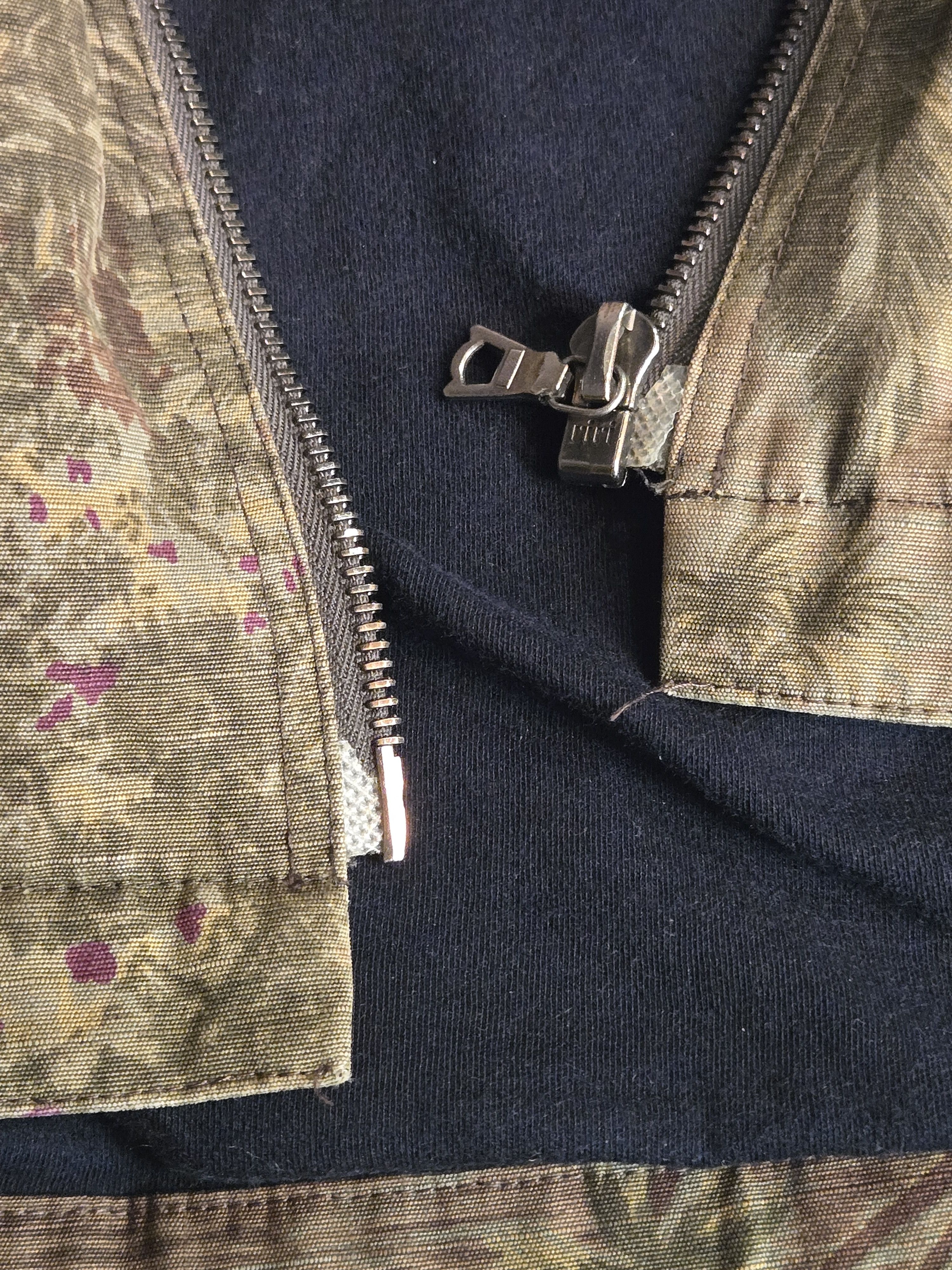 A.P.C. APC 1999 Made in France All-over Pattern Zip-up Hoodie riri Size US XS / EU 42 / 0 - 5 Thumbnail