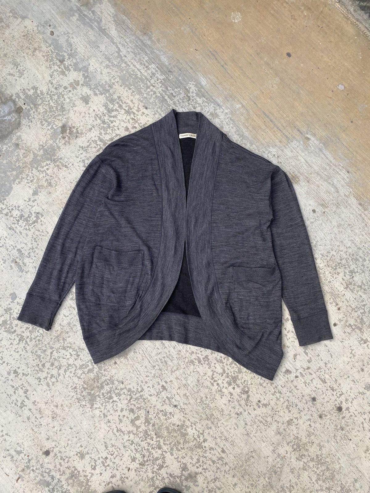 Tsumori Chisato Distressed Tsumori Chisato Wool Cardigan Size US M / EU 48-50 / 2 - 1 Thumbnail