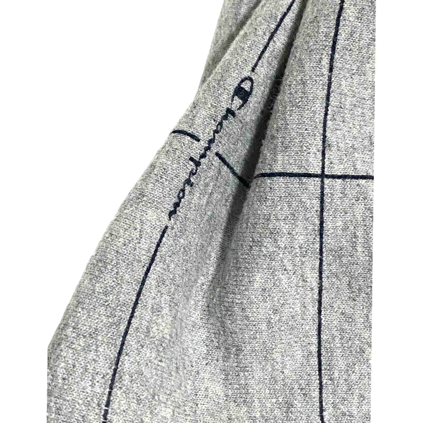 Champion Champion Windowpane Spell Out Hoodie Sweatshirt Mens L Athleisure Comfort Sporty Shirt Size US L / EU 52-54 / 3 - 4 Thumbnail