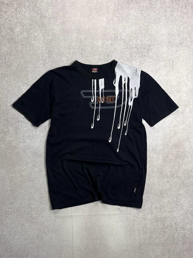 Diesel Vintage Diesel Archival Boxy Avantgarde T-shirt Y2K XL Size US XL / EU 56 / 4 - 1 Thumbnail