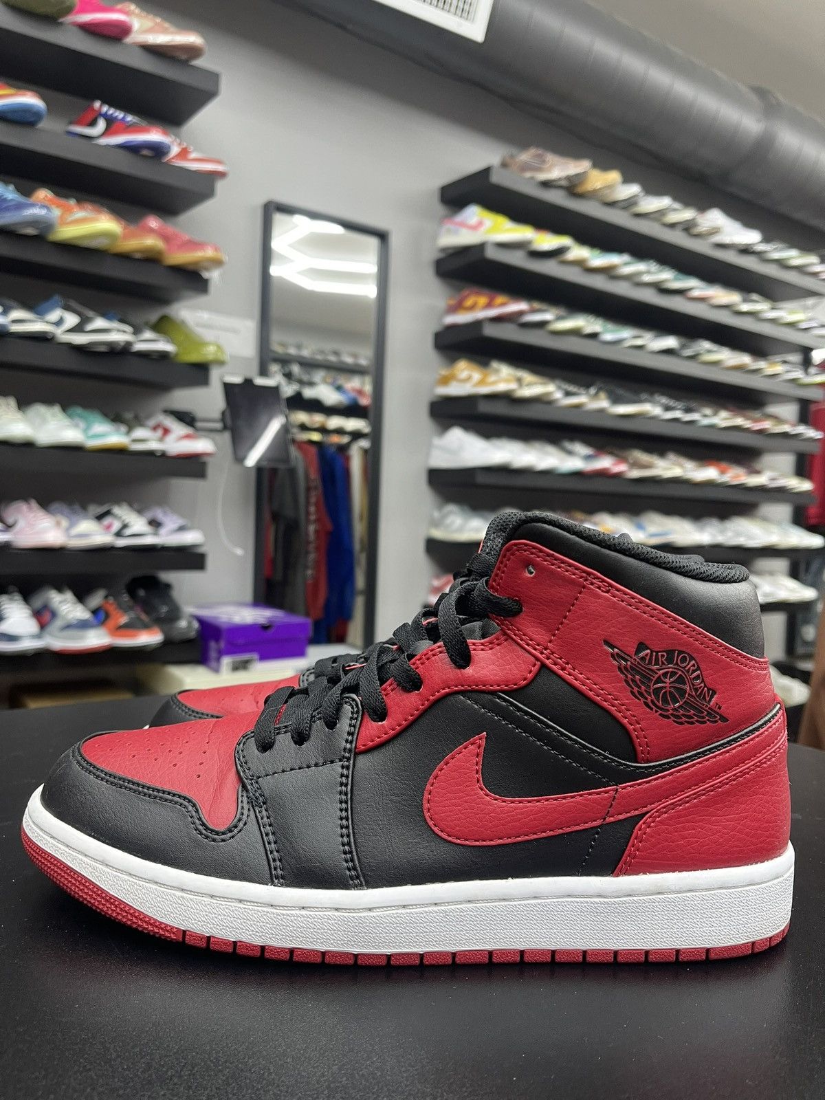 Size 10 Jordan Mid Banned “2020”