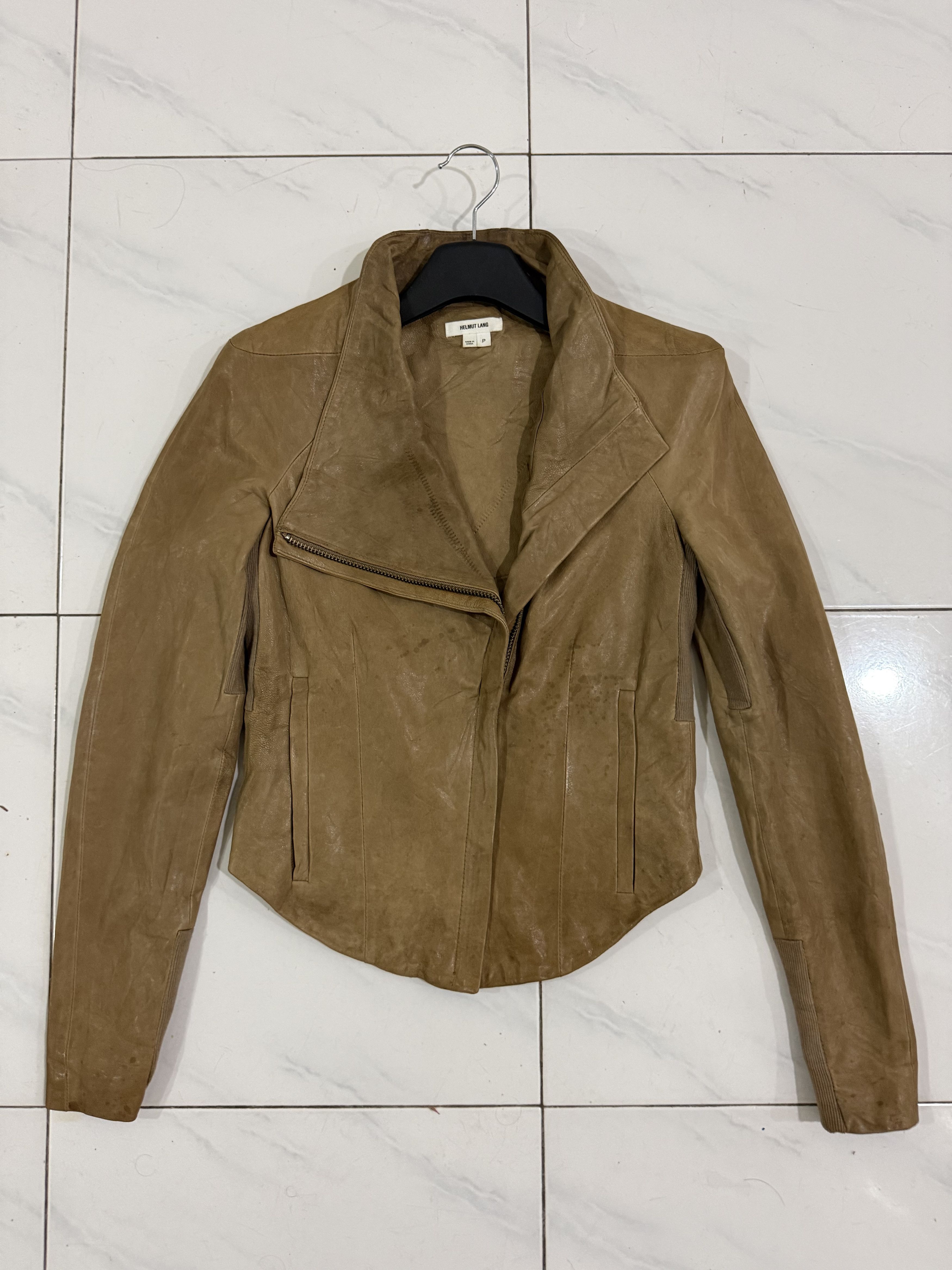 Helmut Lang Helmut Lang Leather Jacket Size XS / US 0-2 / IT 36-38 - 2 Thumbnail