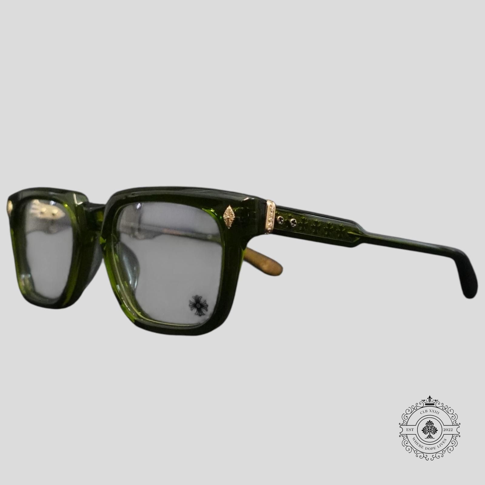 Chrome Hearts Chrome Hearts Green Sunglasses - Charismadick  display picture 3