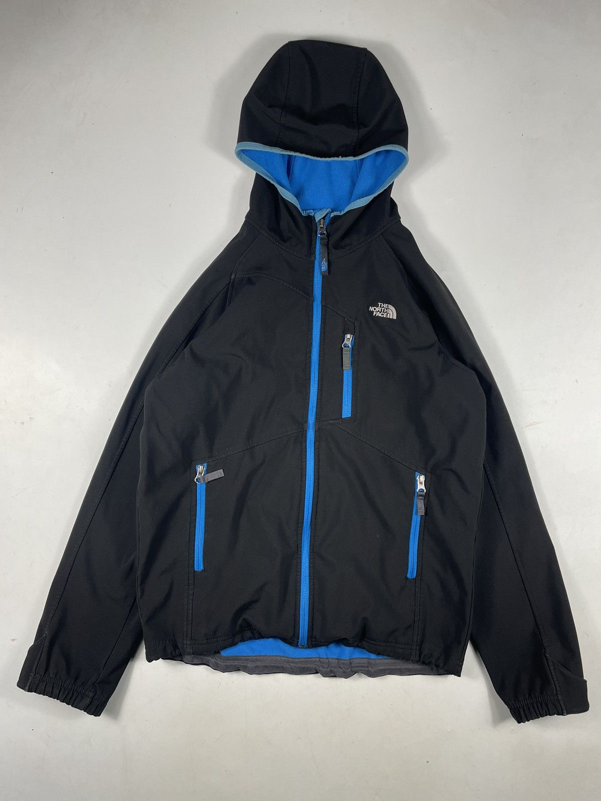 The North Face The north face logo softshell jacket windbreaker hoods logo Size US S / EU 44-46 / 1 - 1 Thumbnail