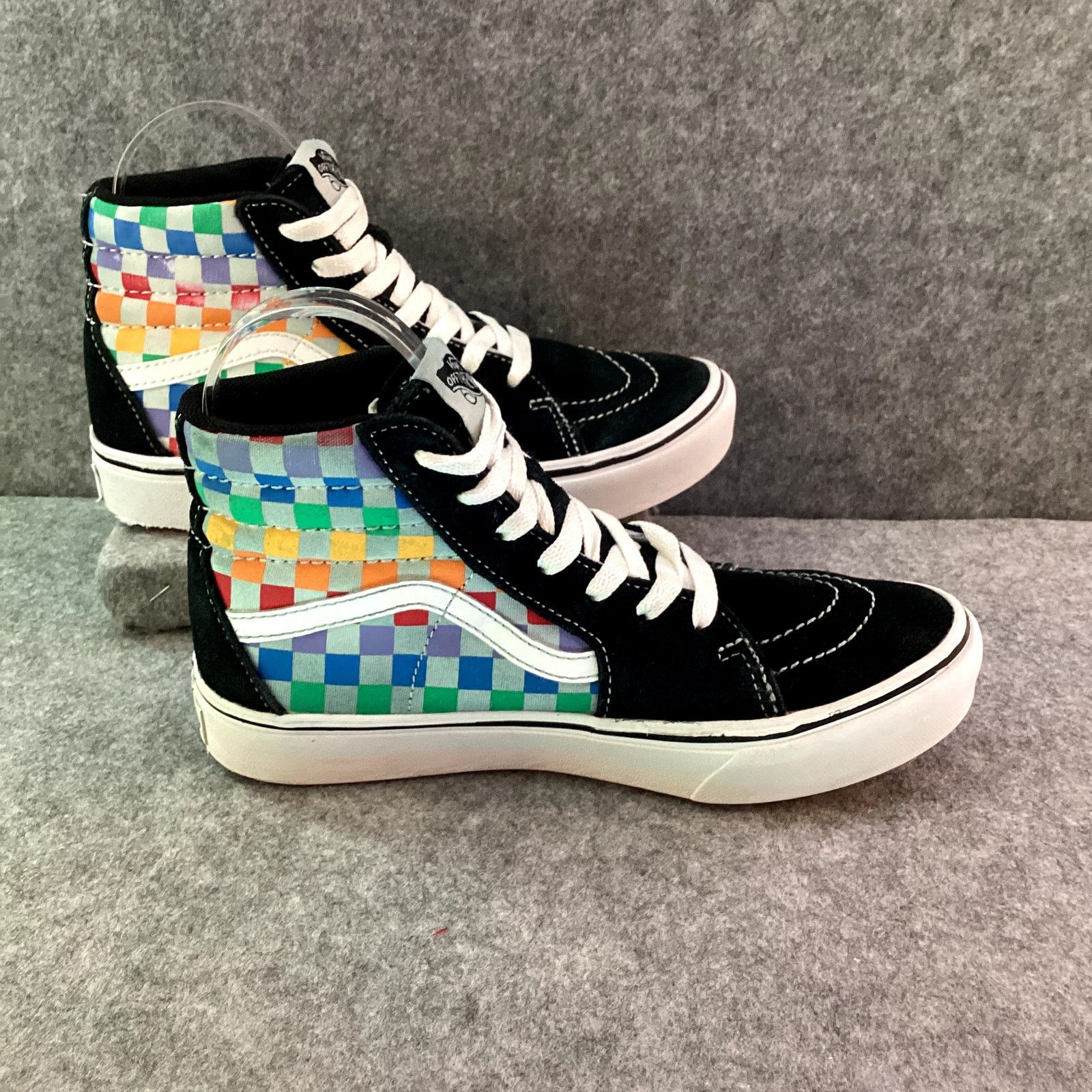 Vans Vans Sk8-Hi ComfyCush Rainbow High Top Shoes Women’s 5.5 Size US 5.5 / IT 35.5 - 3 Thumbnail
