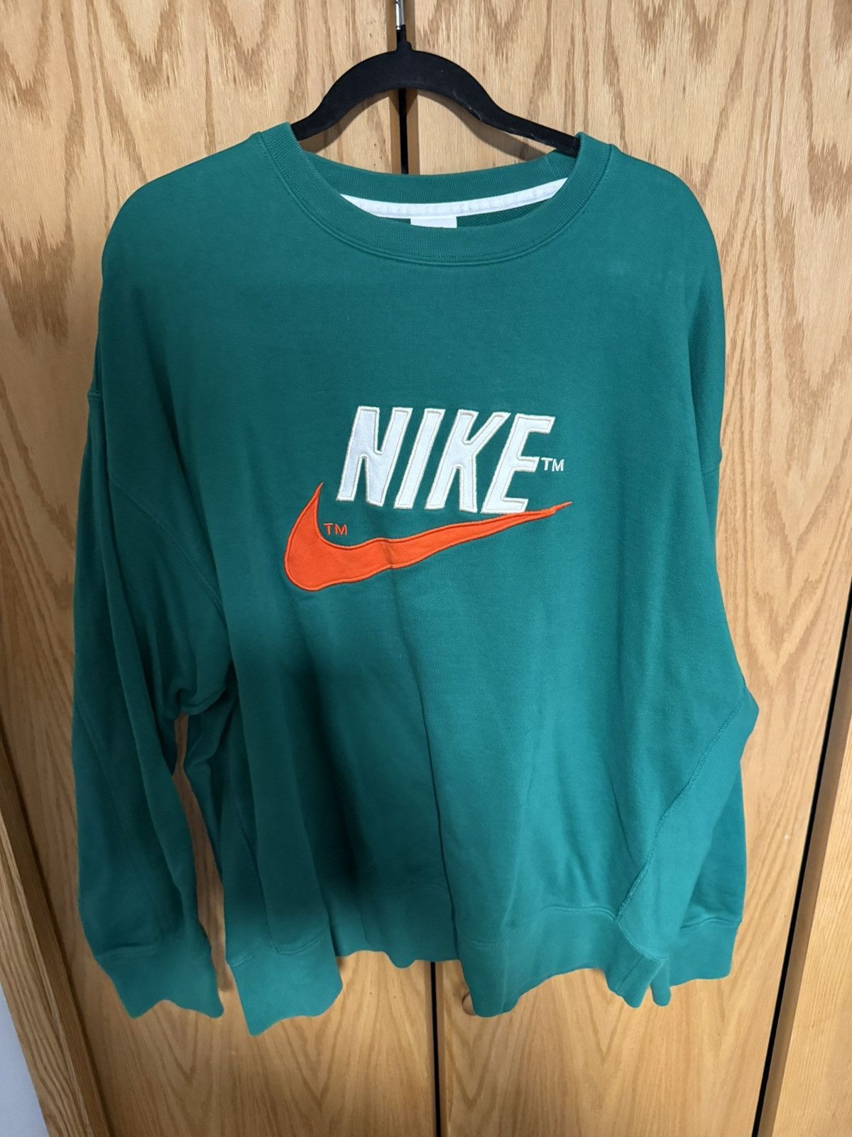Nike Big Logo Crewneck Size US XXL / EU 58 / 5 - 1 Thumbnail