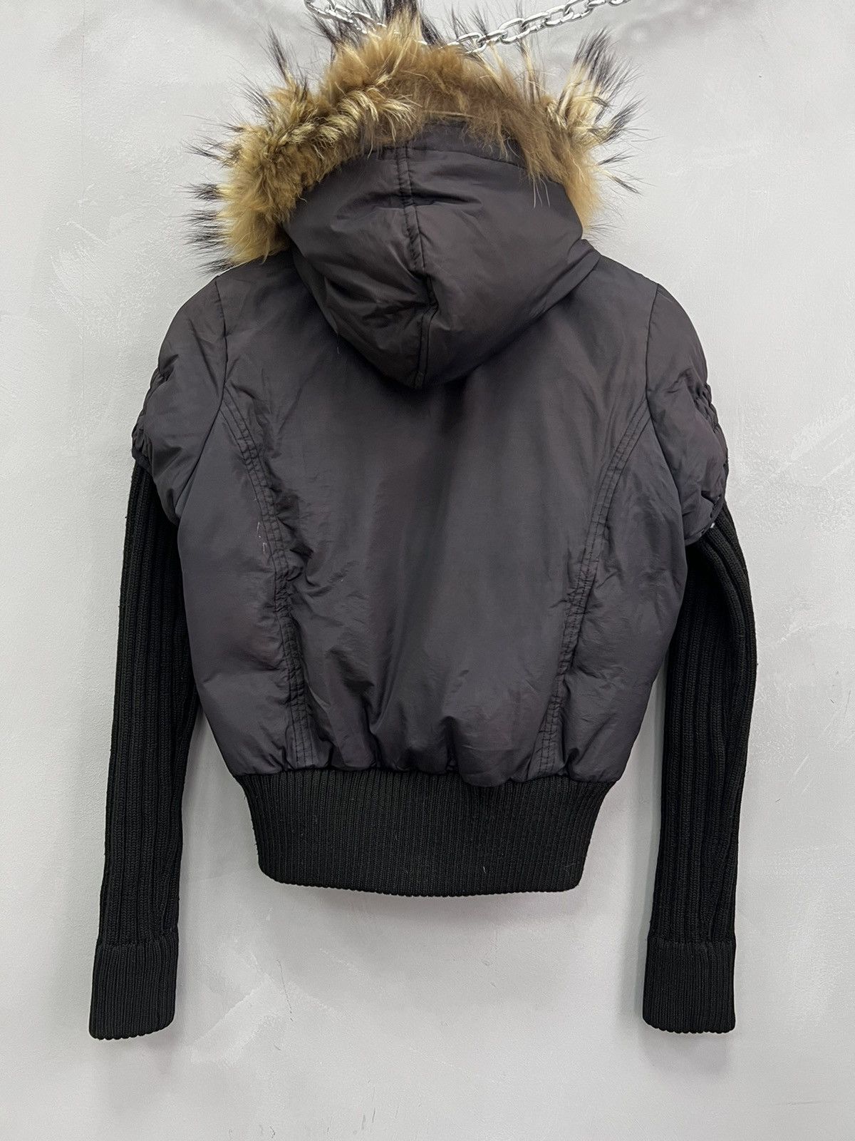 Hysteric Glamour × If Six Was Nine 2000s Avant Garde If Six Was Nine Style Jacket fur Hood 90s Size M / US 6-8 / IT 42-44 - 10 Thumbnail