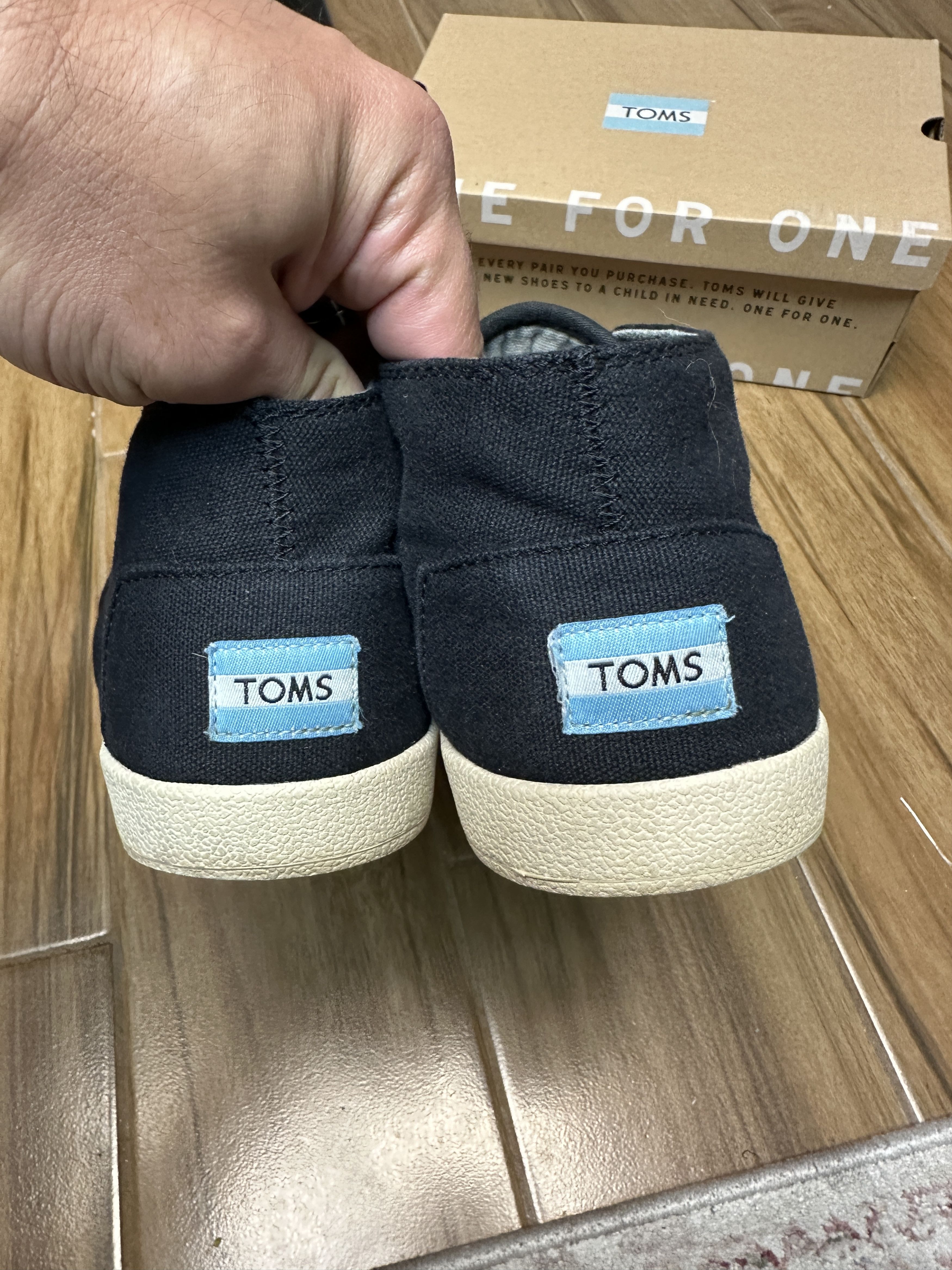 Toms Toms Men's Paseo Mid Canvas High Top Sneakers Size US 9 / EU 42 - 6 Thumbnail