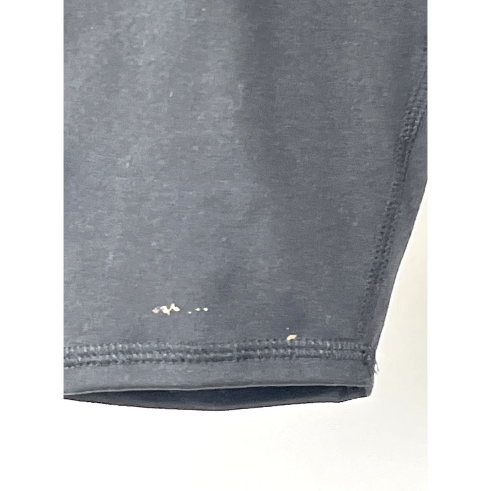 Vintage Maurices Womens M Luxe Pocket 10" Bike Shorts Black Ultra High Rise Activewear Shorts Bike Mens Size 32" / US 10 / IT 46 - 3 Thumbnail