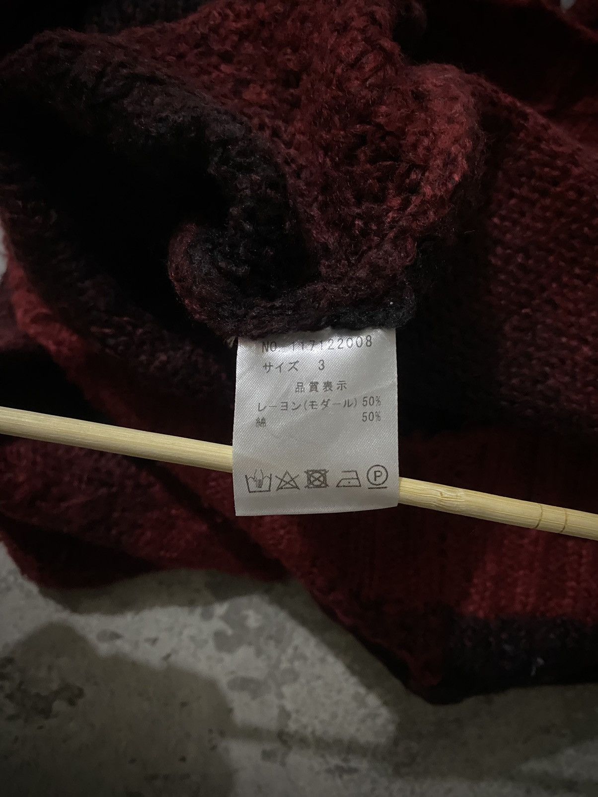 Number (N)ine Number (N)ine Studious "Kurt cobain style" knitwear Size US L / EU 52-54 / 3 - 6 Thumbnail