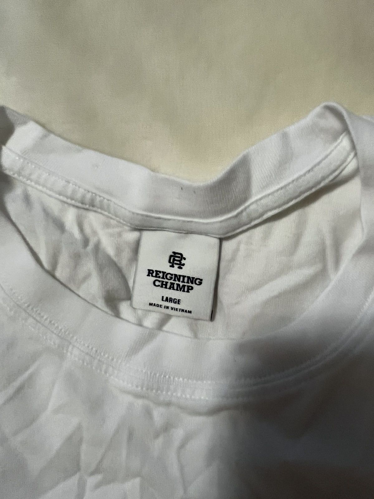 Reigning Champ Supima jersey pennant slim fit long sleeve Size US L / EU 52-54 / 3 - 3 Thumbnail