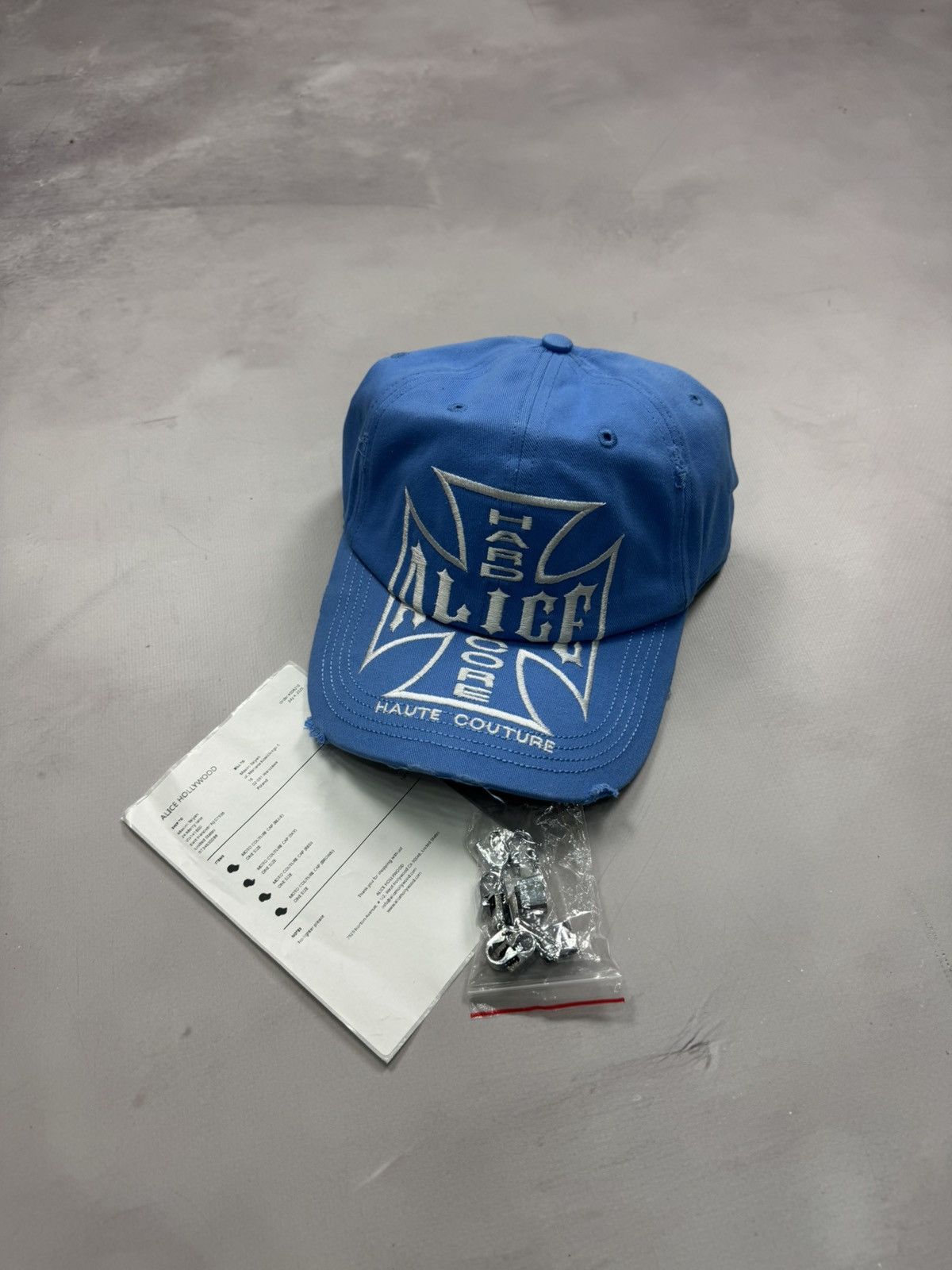 Alice Hollywood Chopper Logo Hat(Sky/OS)