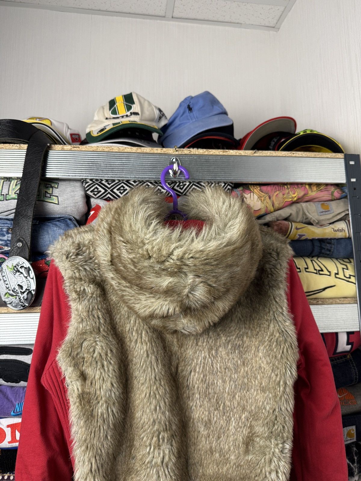 Japanese Brand QUILTED FUR LINER REVERSIBLE JACKET AOZORA JAPAN HEAVEN Size S / US 4 / IT 40 - 12 Thumbnail