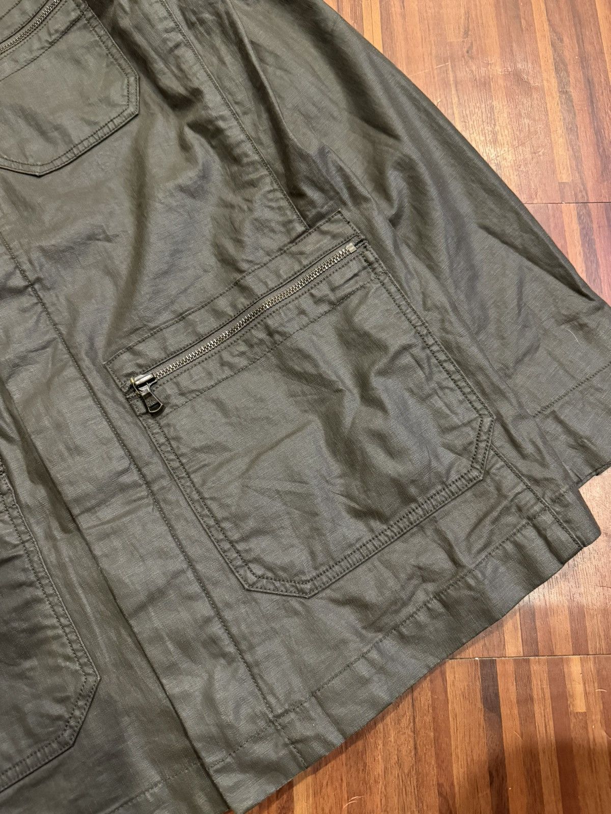 John Varvatos John varvatos | Leather Multi Pocket Jacket | Size US M / EU 48-50 / 2 - 6 Thumbnail
