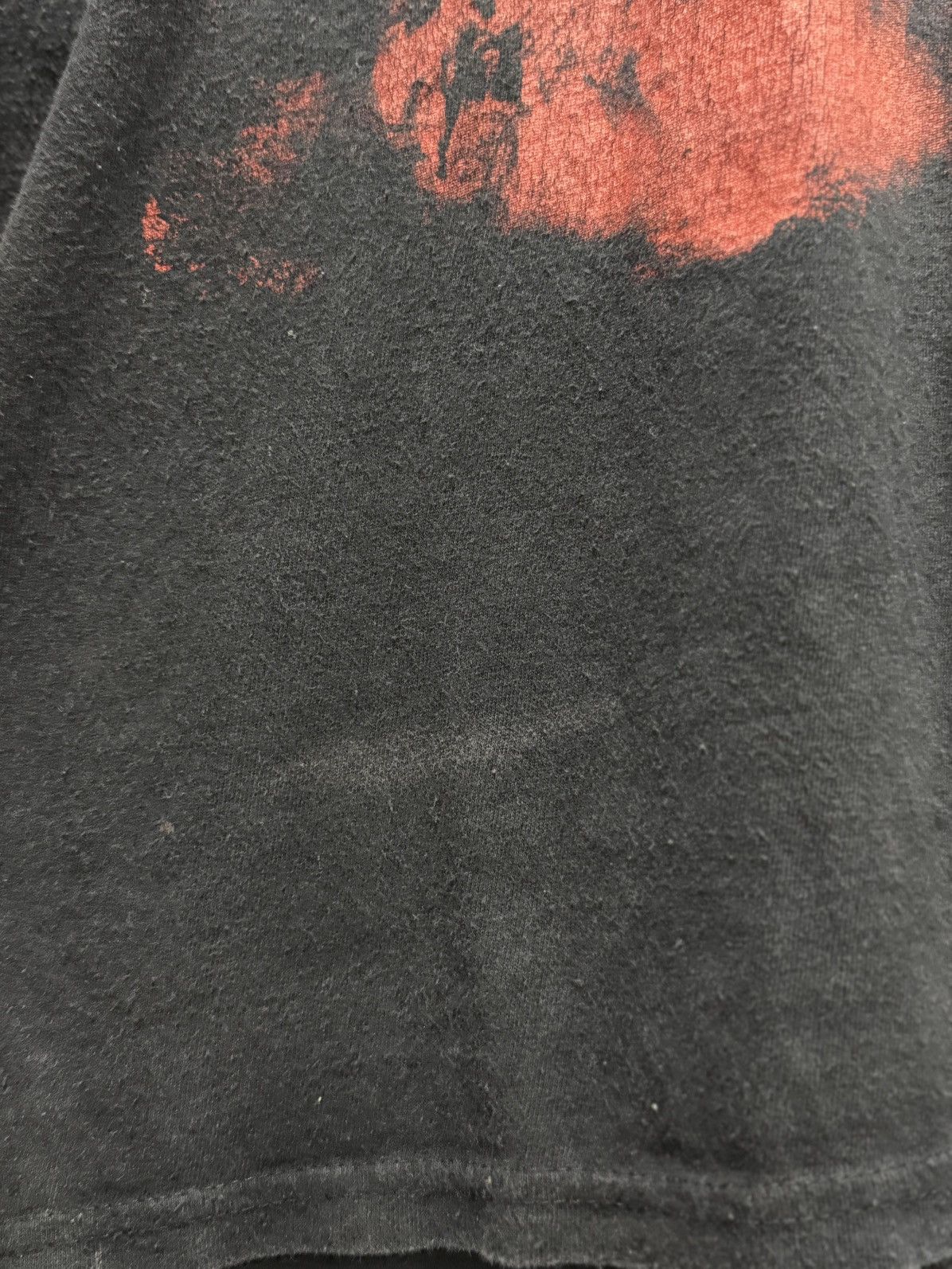 Band Tees Thrashed Vintage Death Black Metal Band Sun Faded Tee Size US XXL / EU 58 / 5 - 6 Thumbnail