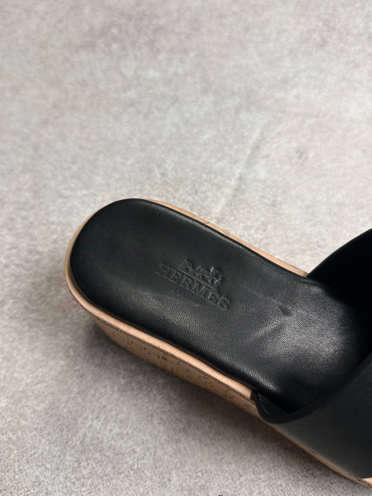 Hermes Vintage Hermes Leather Hi Sandals EUR 37 Size US 7 / IT 37 - 4 Thumbnail