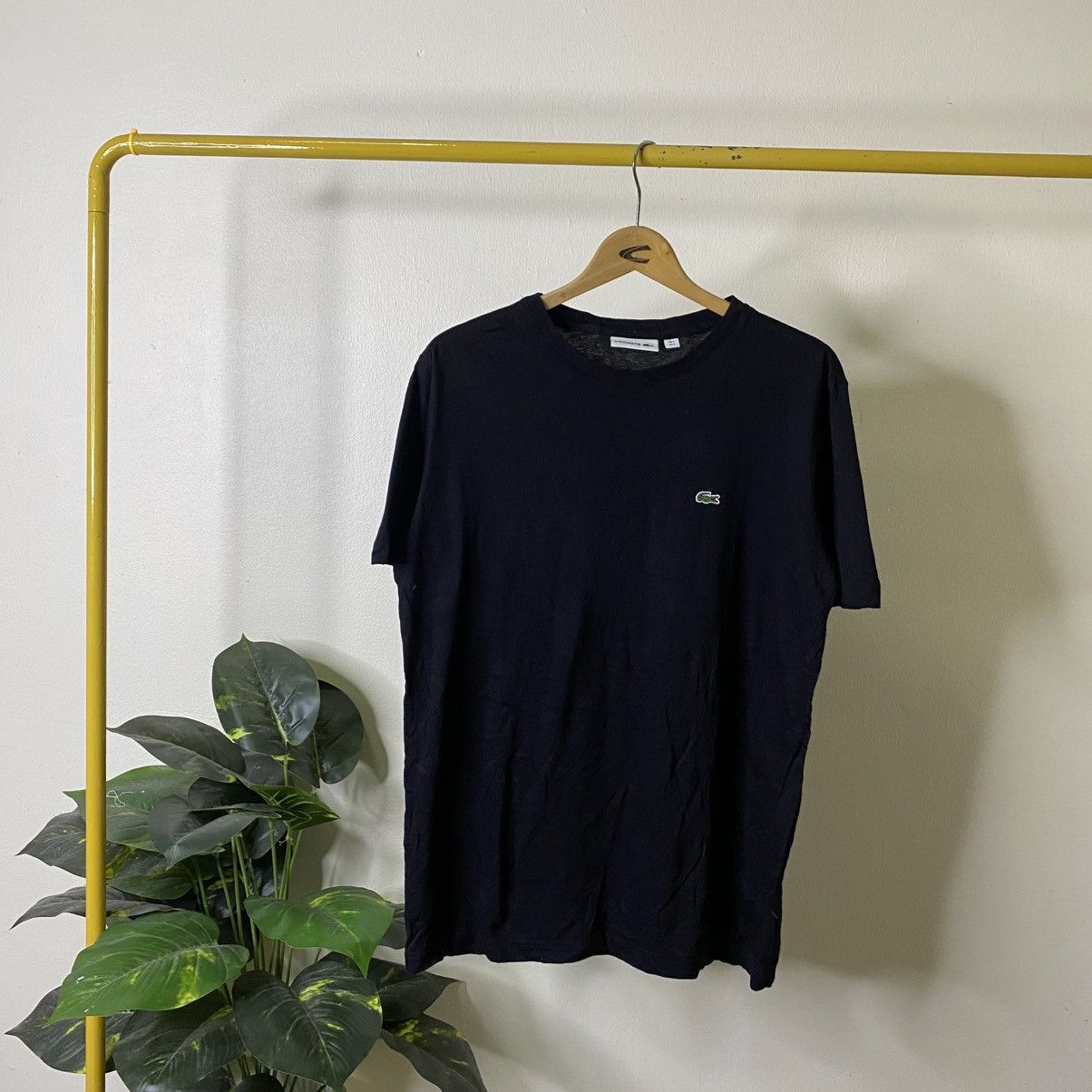 Lacoste Lacoste Essential Black Blank T Shirt Size US M / EU 48-50 / 2 - 1 Thumbnail