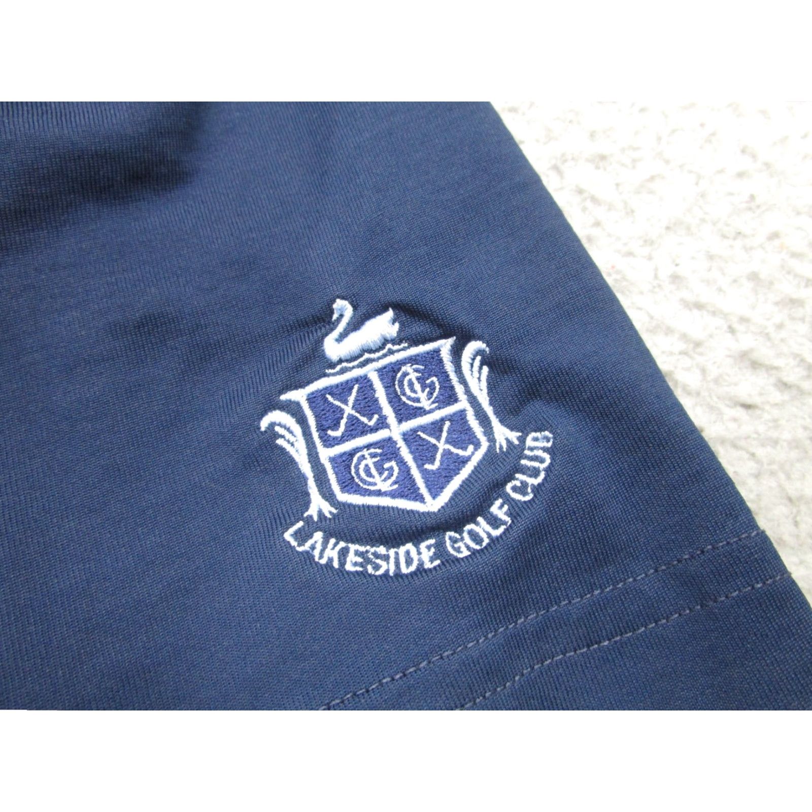TravisMathew Travis Mathew Mens Medium Blue Striped Polo Shirt Golf Casual Summer Size US M / EU 48-50 / 2 - 3 Thumbnail