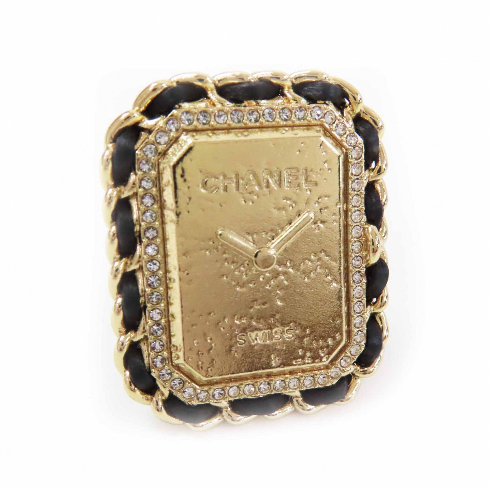 Chanel Chanel Chanel Premiere Ring Metal Ring DUTY FREE for USA Size ONE SIZE - 1 Thumbnail