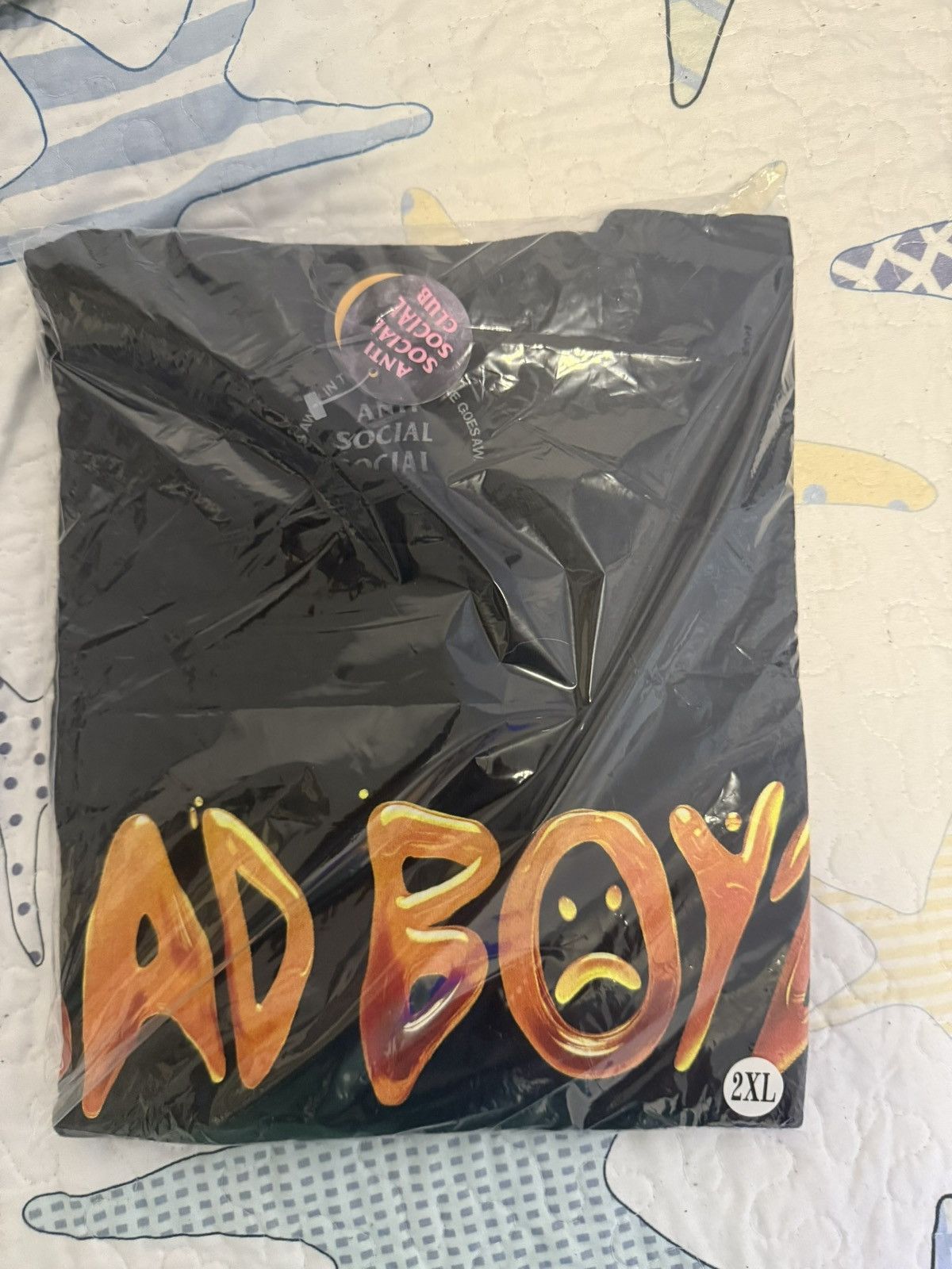 Anti Social Social Club Anti Social Social Club X Sadboyz Honey Tee (XXL) Size US XXL / EU 58 / 5 - 1 Thumbnail