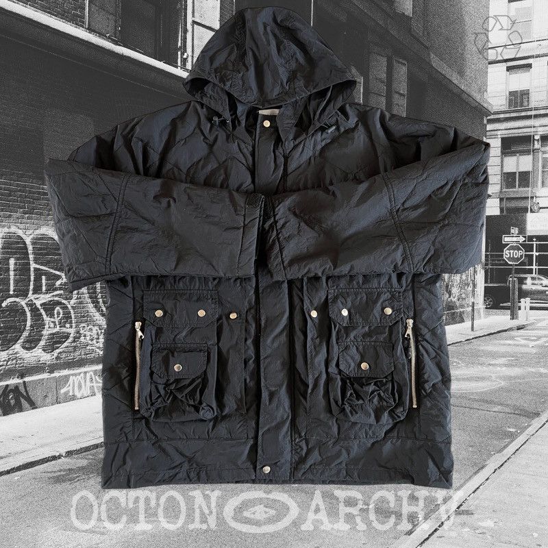 John Elliott John Elliott Quilted Nylon Hunting Jacket 'Black' FW20 Size US XL / EU 56 / 4 - 1 Thumbnail