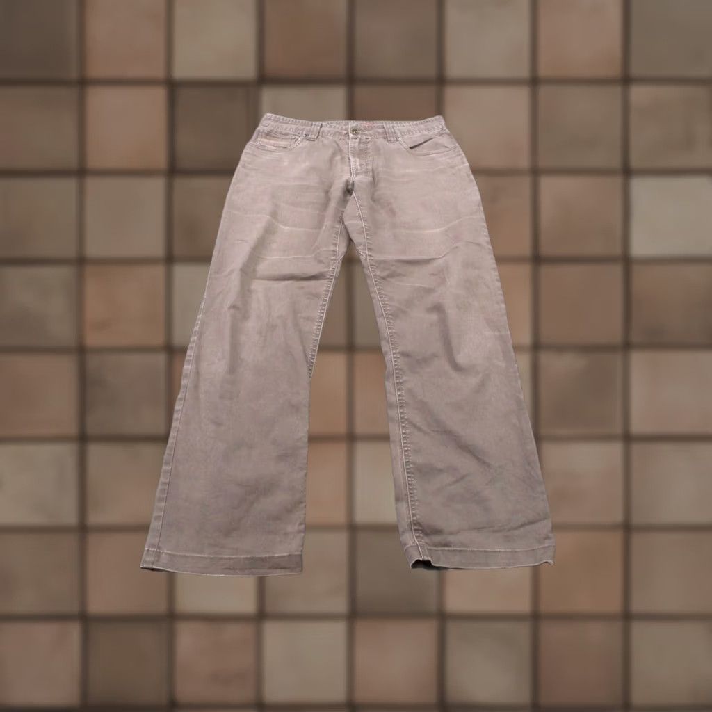Prana Prana Pants Men 32 X 32 Beige Denim Straight Bootcut Stretch Breathable Casual Size US 32 / EU 48 - 1 Thumbnail
