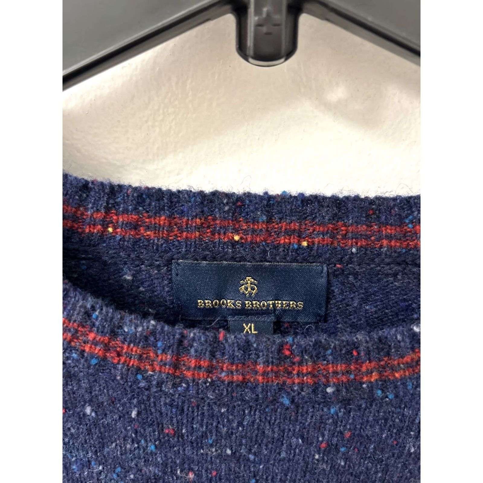 Brooks Brothers Brooks Brothers Sweater Mens XL Blue Lambswool Crewneck Pullover L/S Size US XL / EU 56 / 4 - 5 Thumbnail