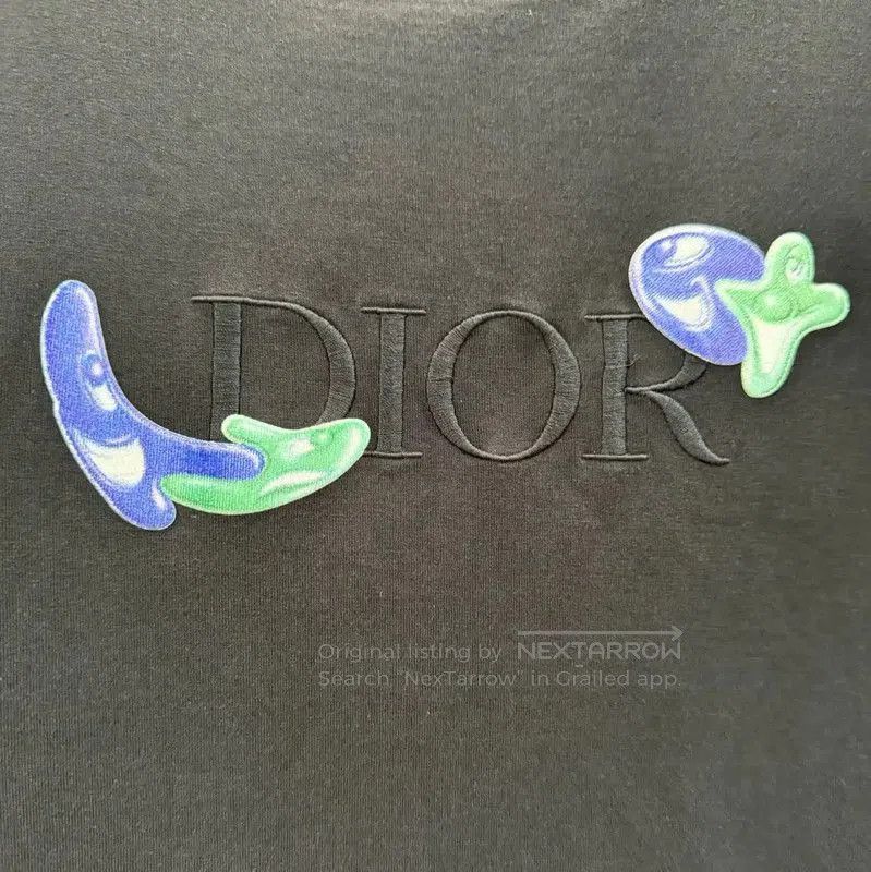Dior Dior Black Cotton Men's T-Shirt . Size US M / EU 48-50 / 2 - 3 Thumbnail