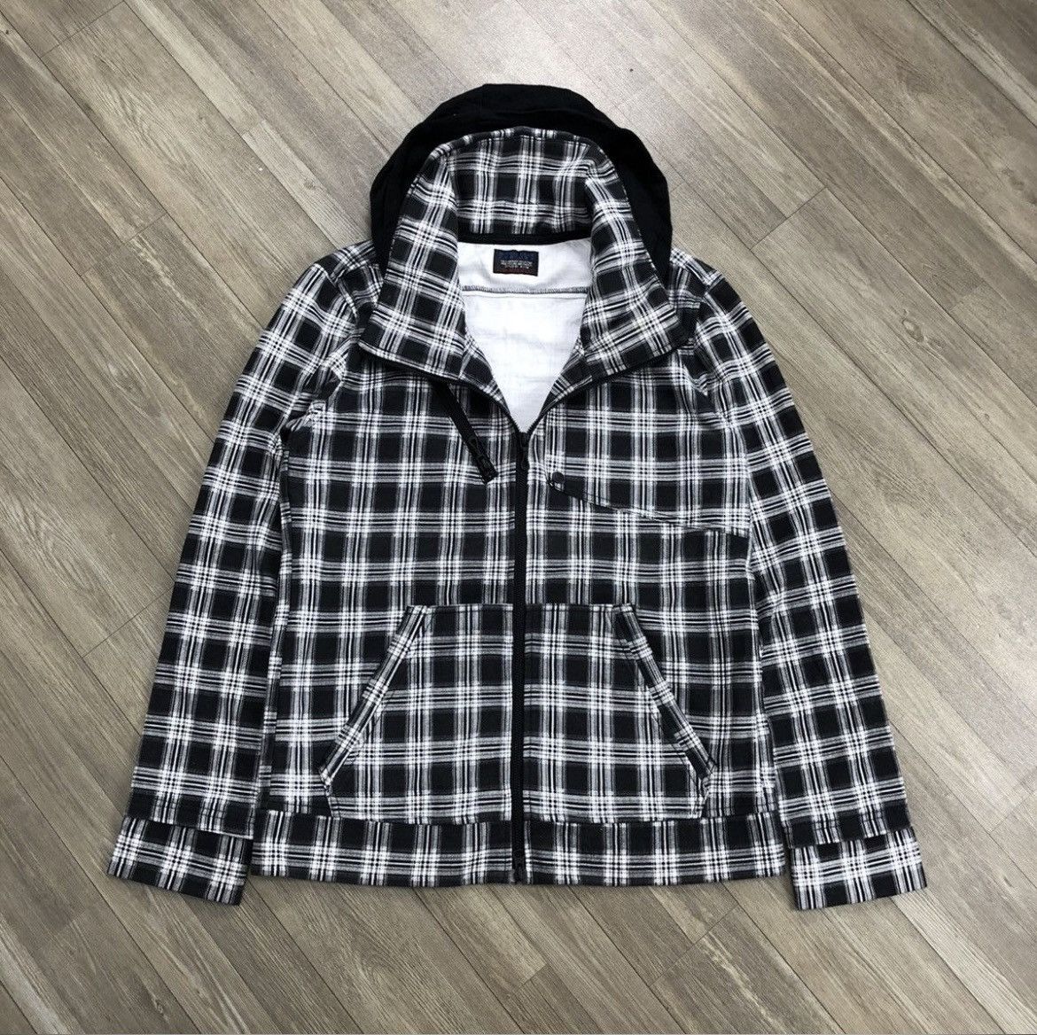 GOA 2000s Nicole Club For Men Goa Bono Style Jacket Plaid Size US M / EU 48-50 / 2 - 2 Thumbnail