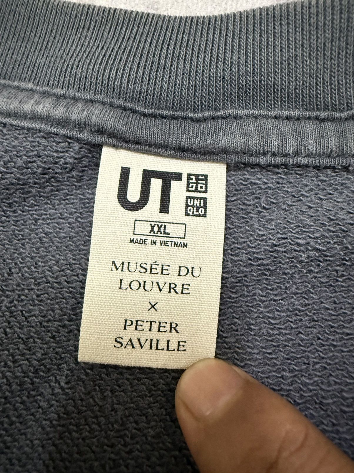 Uniqlo UNIQLO MUSEE DU LOURVE X PETER SAVILE POTRAITLISA SWEATSHIRT Size US XL / EU 56 / 4 - 8 Thumbnail