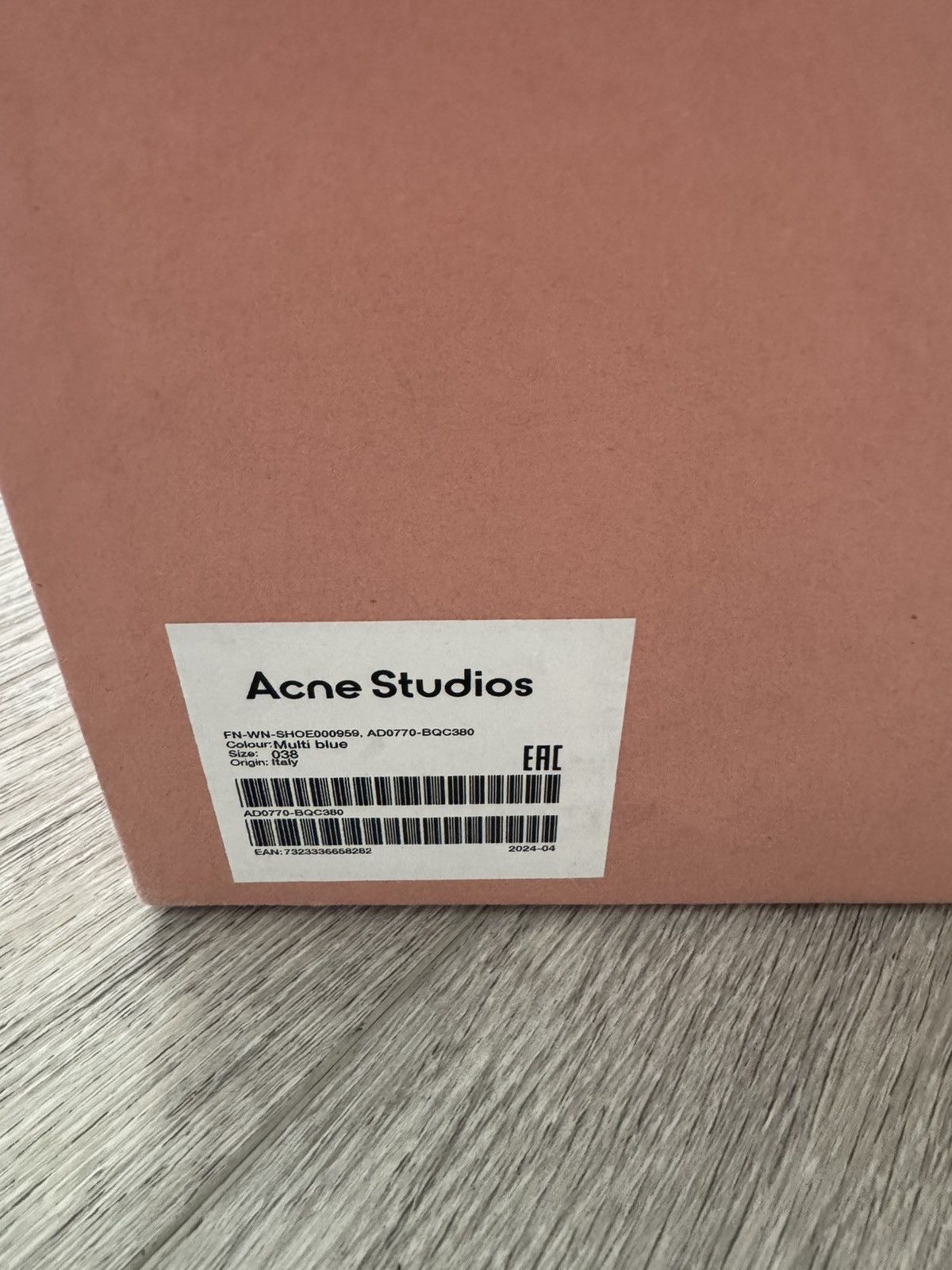 Acne Studios Acne Studios Low Printed Boots Size US 8 / IT 38 - 7 Thumbnail