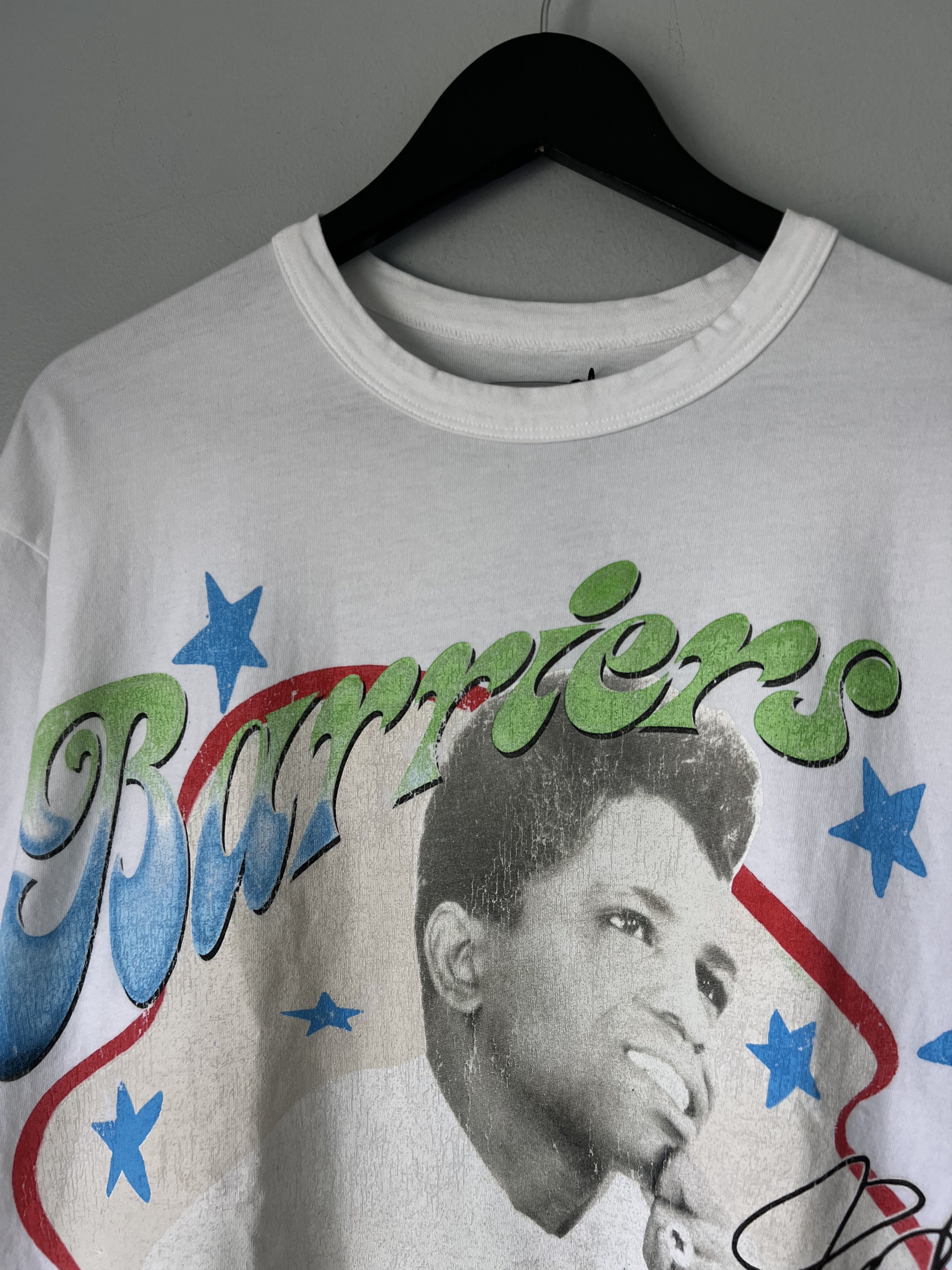 Barriers Barriers James Brown Ponder Tee in White Size US M / EU 48-50 / 2 - 2 Thumbnail