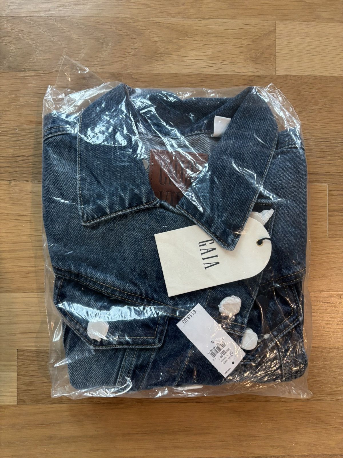 Cult Gaia Gap x Cult Gaia Asymmetrical Denim Jacket Size S / US 4 / IT 40 - 3 Thumbnail