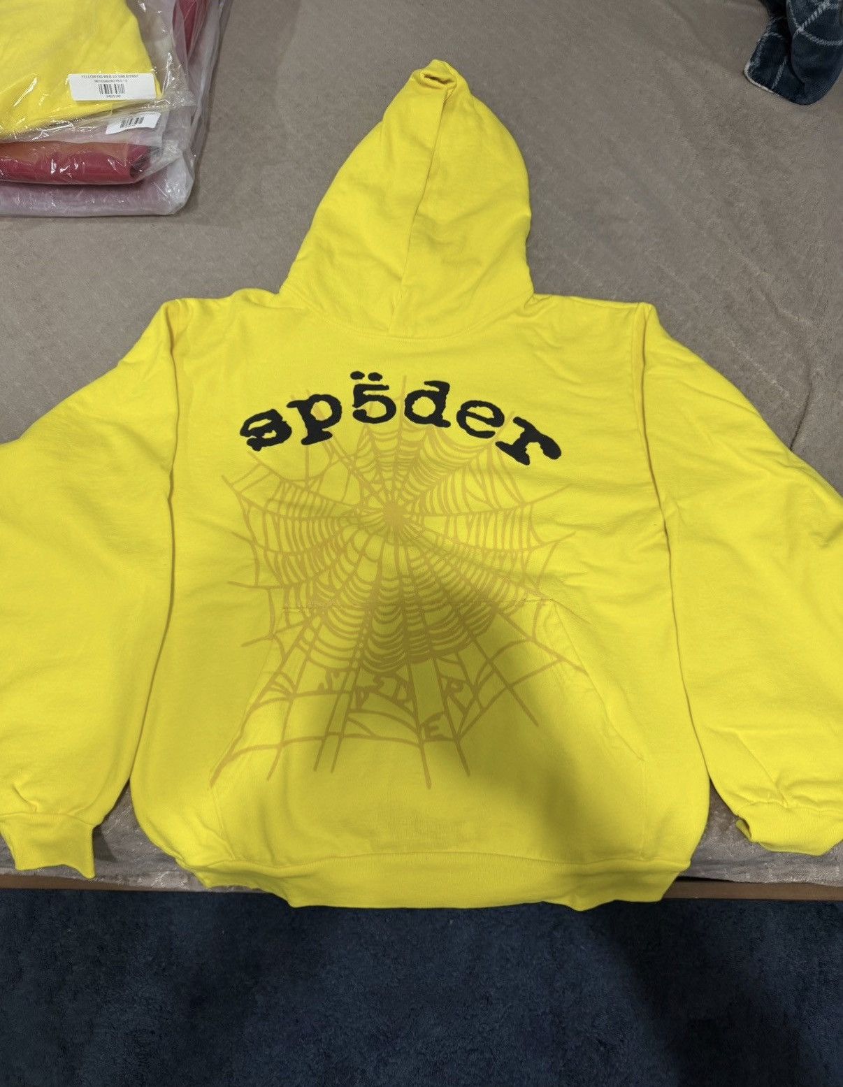 Sp5der sp5der yellow legacy bundle hoodie and pants Size US M / EU 48-50 / 2 - 1 Thumbnail