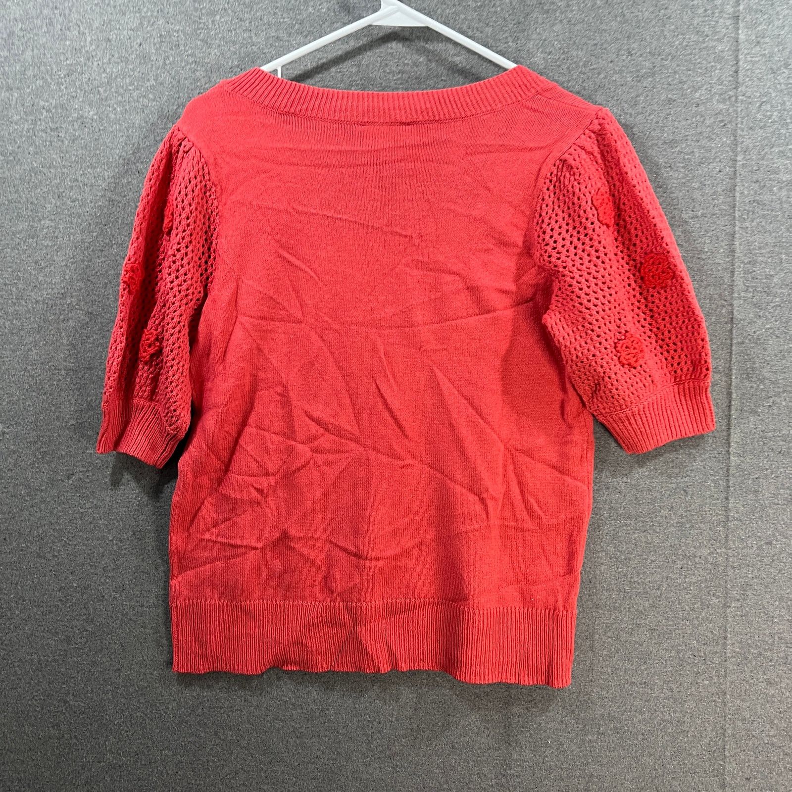 Other Candace Cameron Bure Square Neck Sweater with Sleeve Detail Size XS / US 0-2 / IT 36-38 - 2 Thumbnail