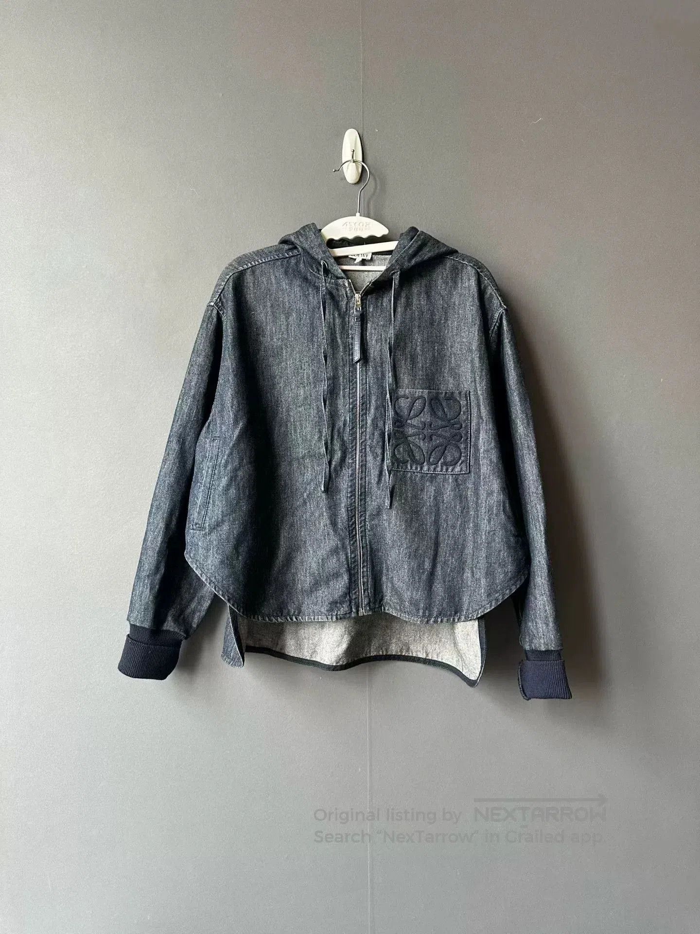 Loewe Loewe Denim Hooded Jacket. Size US XS / EU 42 / 0 - 1 Thumbnail