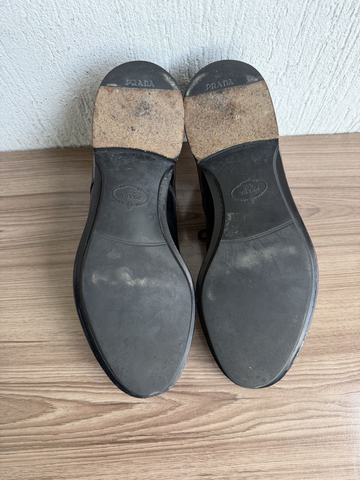 Prada Leather derby Size US 9.5 / EU 42-43 - 14 Thumbnail