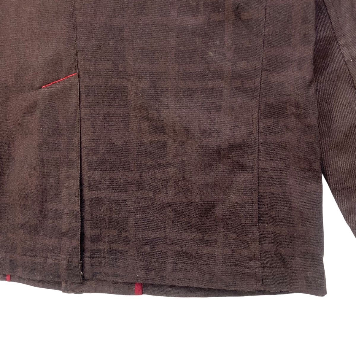 Japanese Brand Japanese Brand Slash Number Skull Punk Street Fashion Jacket Size US S / EU 44-46 / 1 - 9 Thumbnail